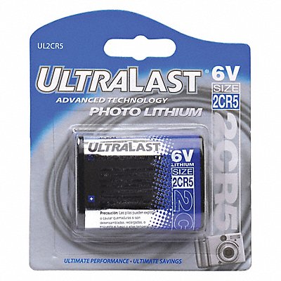 Battery 6V Lithium CR Ultralast Li