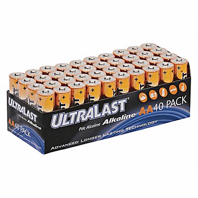 Battery 1.5V Alkaline Ultralast 40