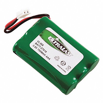 Battery 3.6V Nickel Metal Hydride Ul