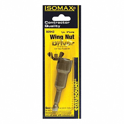 Wing Nut Driver 3 1/4 Hex