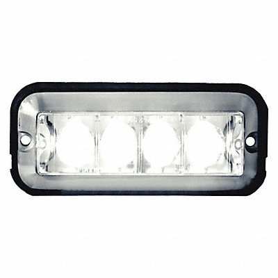 Strobe Light Clear LED Rectangulr 4.875 