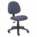 Task Chair Polyester Blue