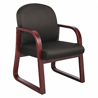 Side Chair 275 lb Capacity Black Seat