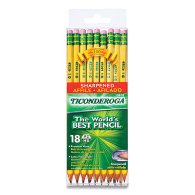 PENCIL,#2,PRESHARPENED,18