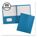 FOLDER,2 PKT W/FST 25,LBE