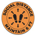 SIGN,SOCIAL DISTANCE 12IN