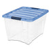 BOX,54QT,STAK,PUL,CLR/BLU