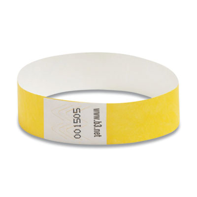 BAND,3/4,WRIST,YELLOW,100