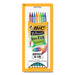 PENCIL,#2,STRIPES,8/PACK