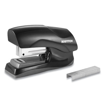 STAPLER,FLAT CLINCH,BLK