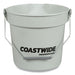 BUCKET,PLASTIC,10QT,GRY