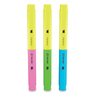 MARKER,HIGHLIGHTER,3/PK