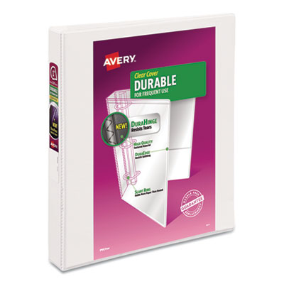 BINDER,DURVW,1",4/PK,WH