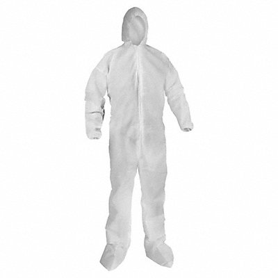 Coveralls L Wht KleenGuard A20 PK50