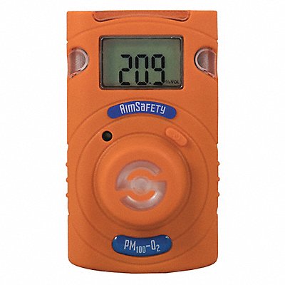 Single Gas Detector O2 Gas 1-9/16 H