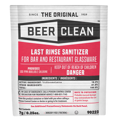 CLEANER,BEER,SANTZR,100CT