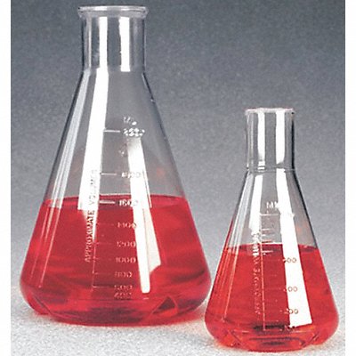 Erlenmeyer Flask 500 mL Round PK4