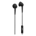 EARPHONE,EARBUD W/MIC,BK