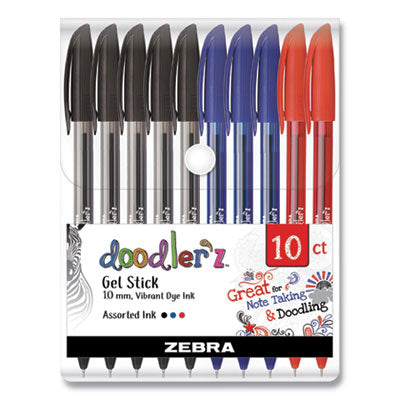 PEN,DOODLERZ,BIZ,10PK,AST