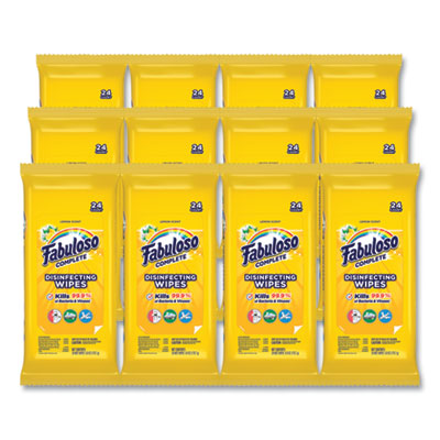 WIPES,FBLSO,LEMON,24CT,WH