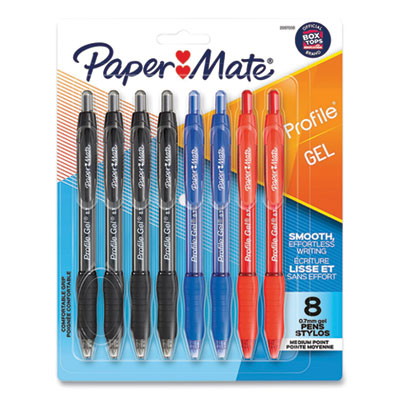 PEN,GEL,RETR,MD,8PK,AST