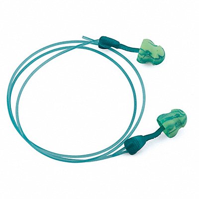 Corded Earplugs NRR 31 Foam Green PK100