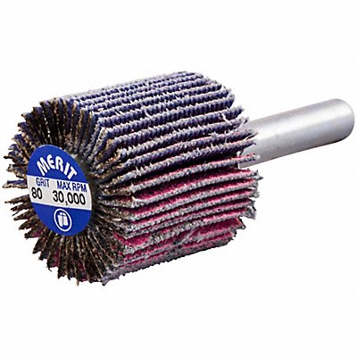 Pink 1/4 Shank Mini Flap Wheel 1 x 1 x 1