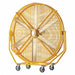 Portable Floor Fans 8 ft Dia Al Foil