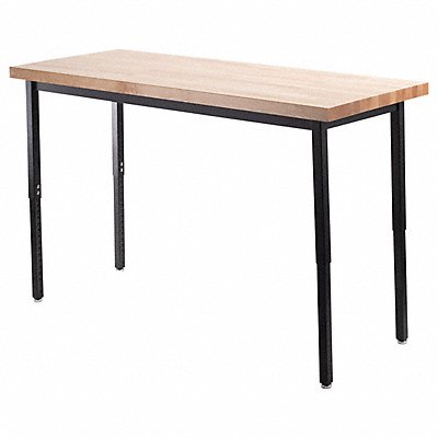 Butcherblock Table 30x72x22-37