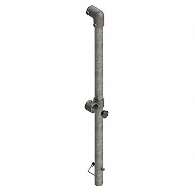 End Kit Straight Stanchion Galvanized