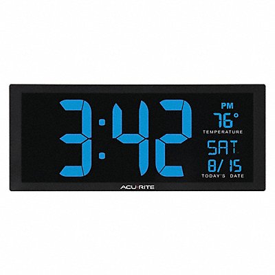 Clock Large Digital Indoor Temperatur