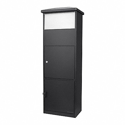 MPB-600 Black Parcel Mail Drop Box Bi