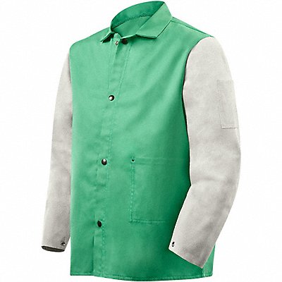 D2607 Flame-Resistant Jacket Green/Gray S