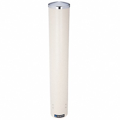 Cup Dispenser 24 3/4 in H Beige