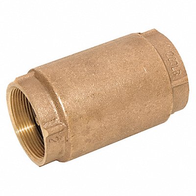 Spring Check Valve Bronze 1-1/2 FNPT