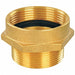 Fire Hose Adapter Straight NPTxNST