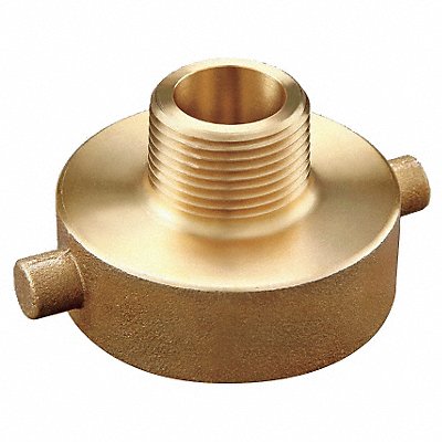 Fire Hose Adapter Straight NPTxNH