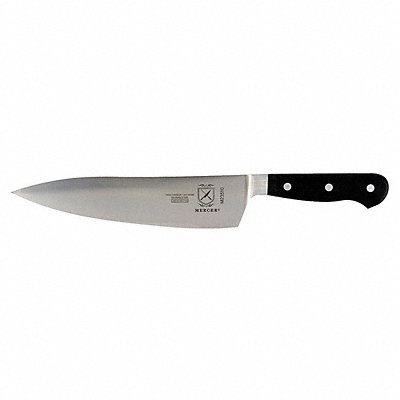 Chef Knife 8 in Blade Black Handle