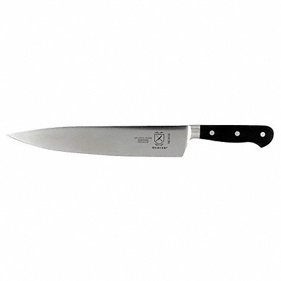 Chef Knife 10 in Blade Black Handle