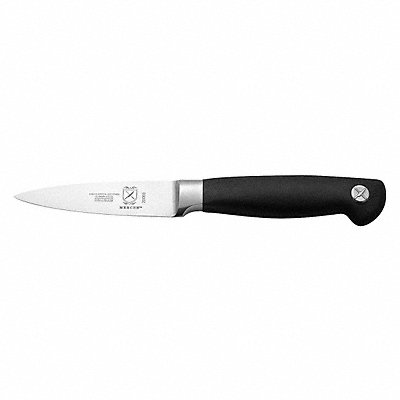 Paring Knife 3 1/2 in Blade Black Handle