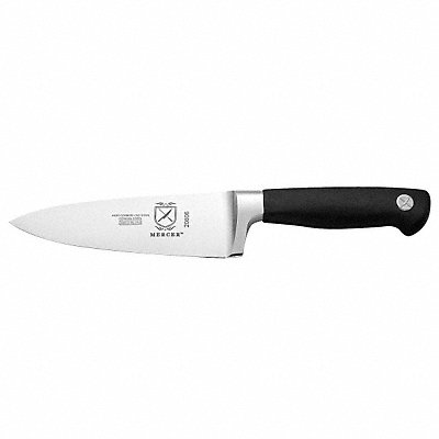 Chef Knife 6 in Blade Black Handle