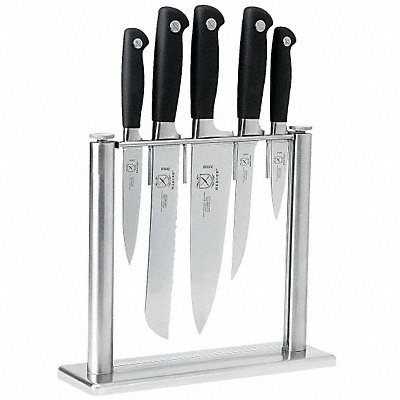 Knife Set 8 in Blade Black Handle