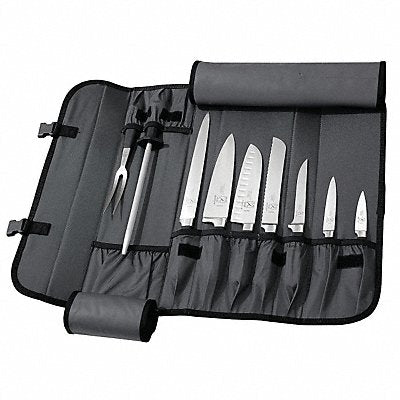 Knife Set 10 in Blade Black Handle