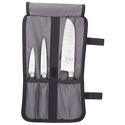 Knife Set 7 in Blade Black Handle