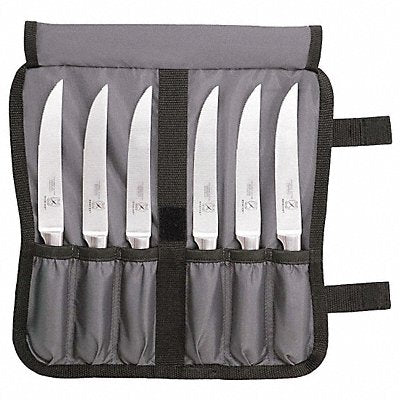 Knife Set 5 in Blade Black Handle