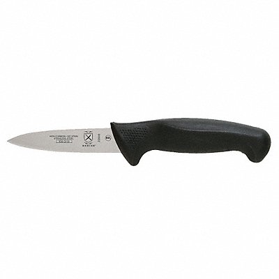 Paring Knife 3 1/2 in Blade Black Handle