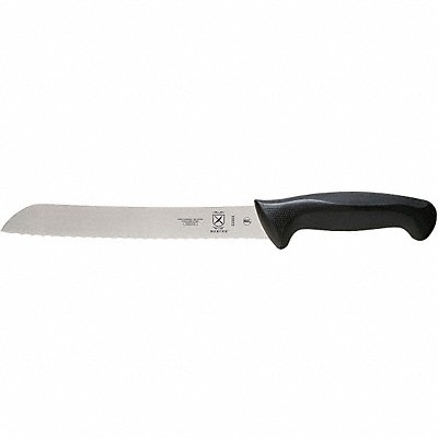 Bread Knife 8 in Blade Black Handle