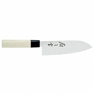 Santoku Knife 165 mm Blade Wood Handle