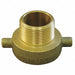 Fire Hose Adapter Straight NHxNH