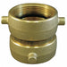 Fire Hose Adapter Straight NHxNH
